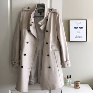 Mango MNG suit trench wool coat M